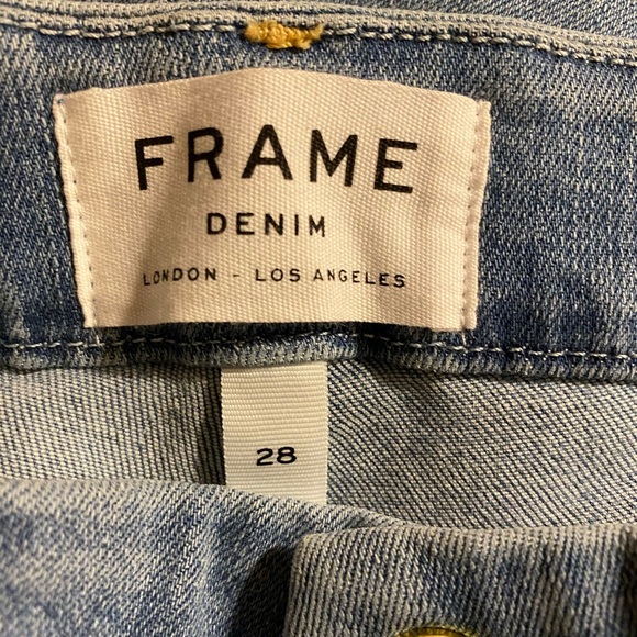 Frame Le Crop mini boot jeans size 28 - Picture 13 of 14